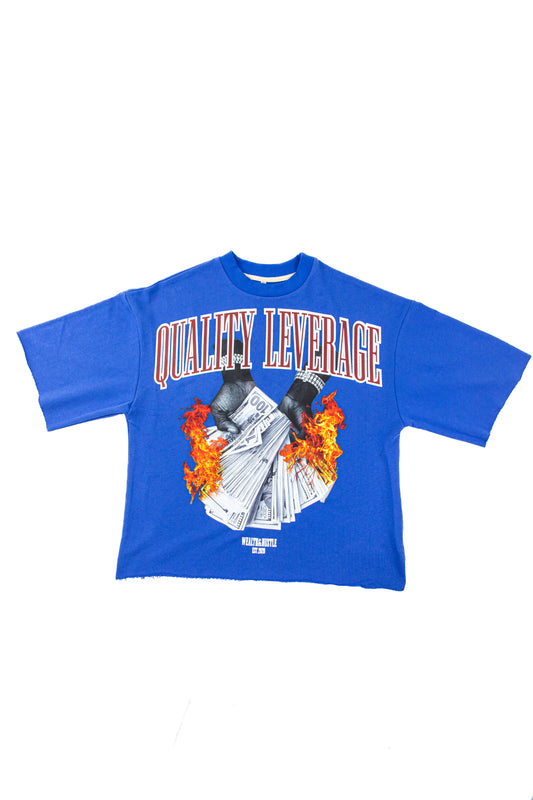 Oversized T Shirt - Blue