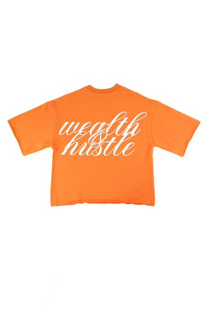 Oversized T Shirt - Orange