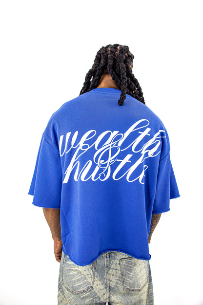 Oversized T Shirt - Blue