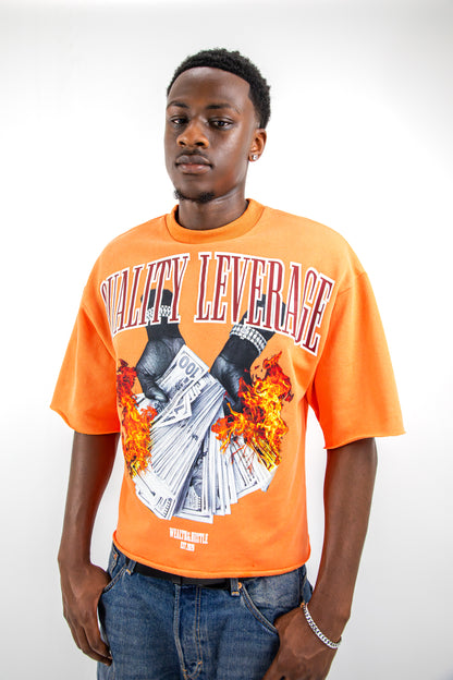 Oversized T Shirt - Orange