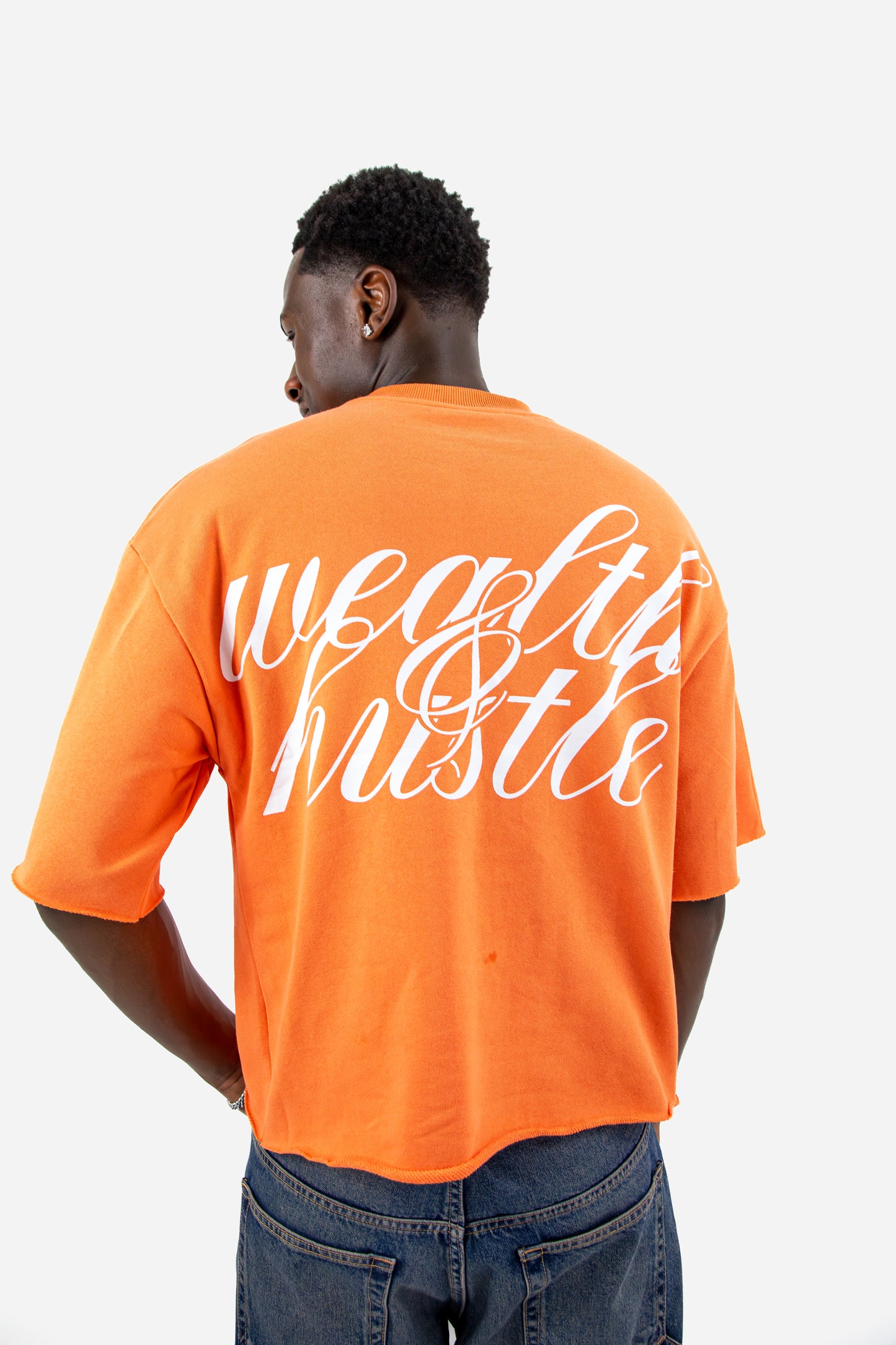 Oversized T Shirt - Orange
