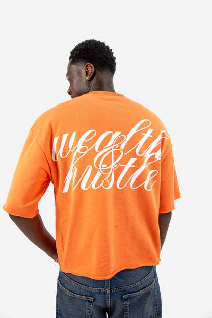 Oversized T Shirt - Orange