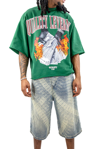 Oversized T Shirt - Green