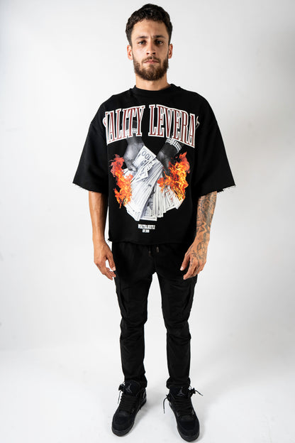 Oversized T Shirt - Black