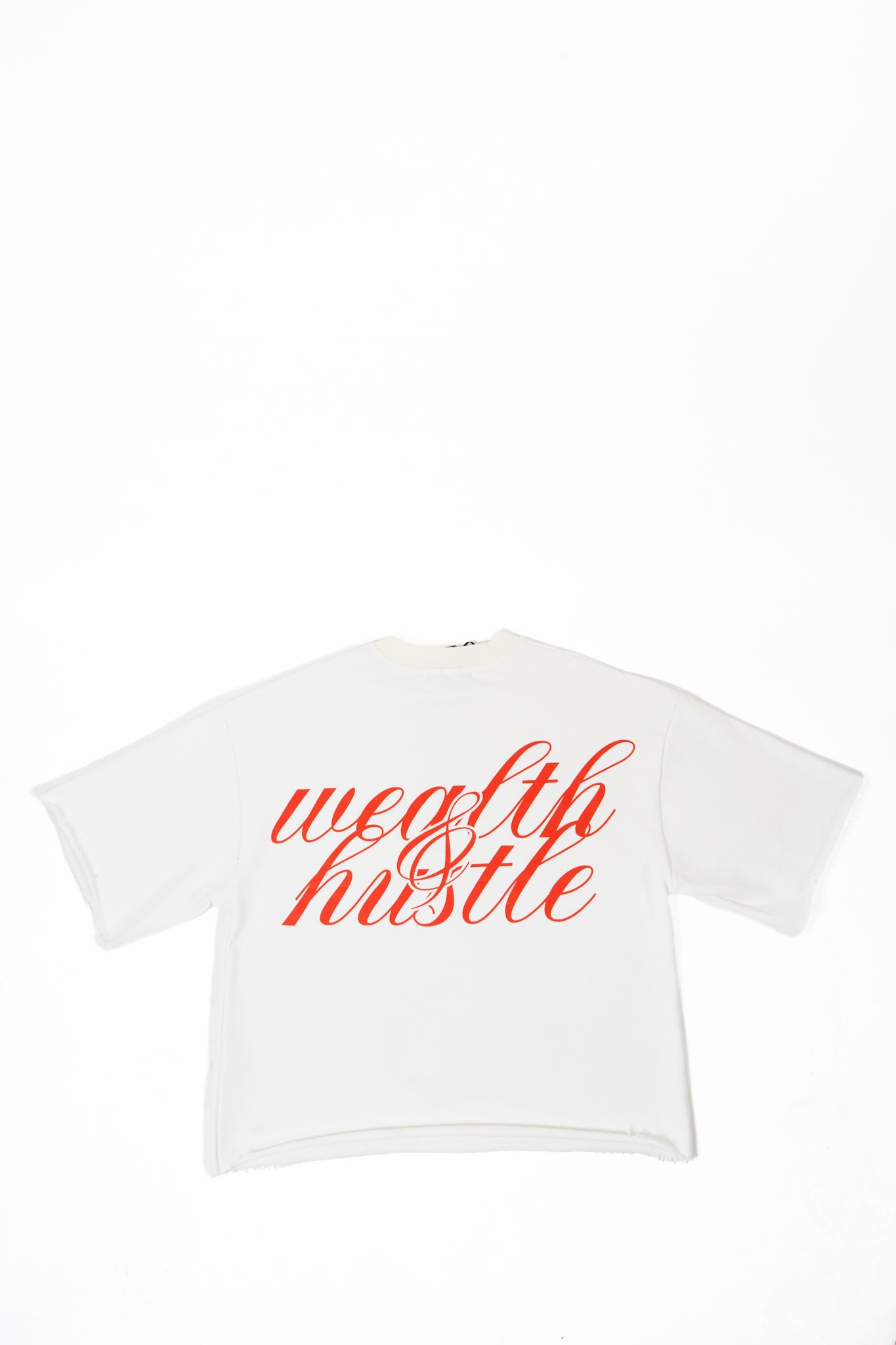 Oversized T Shirt - Ivory White